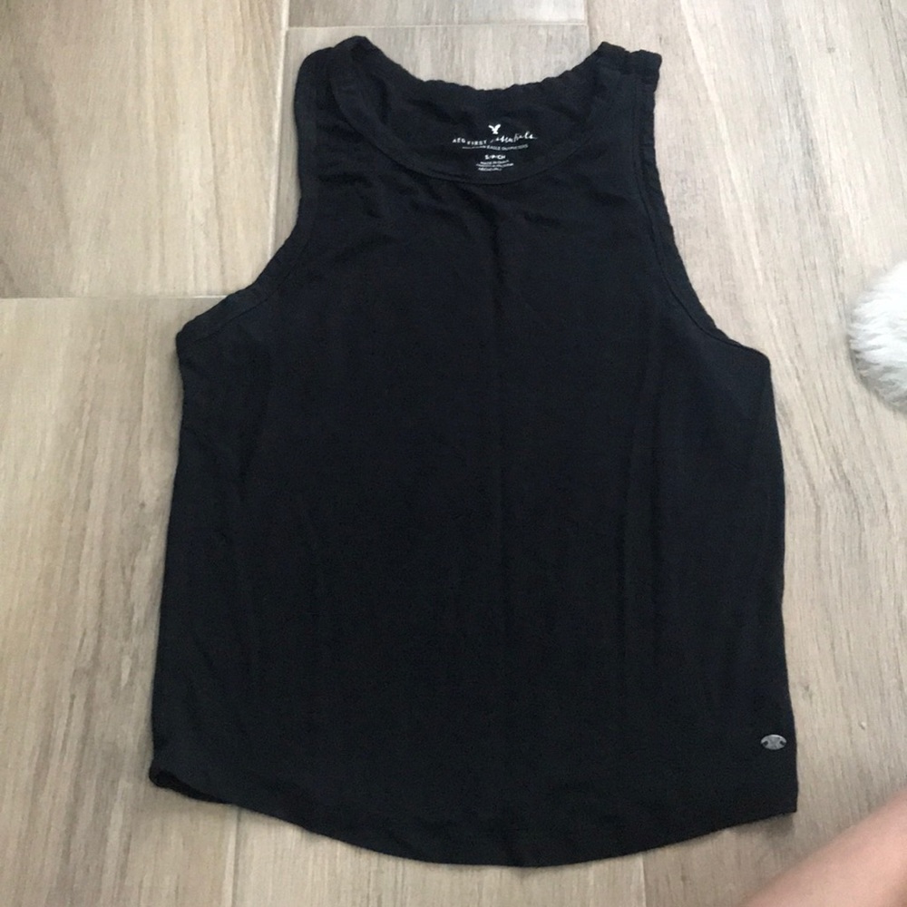 black american eagle tank top
